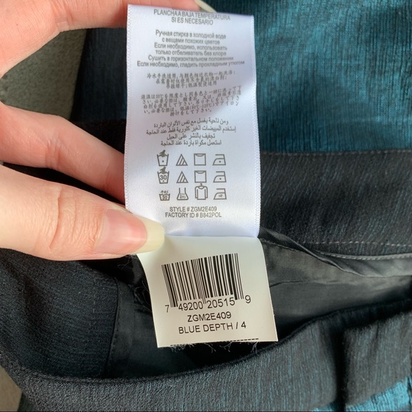 3 For $20 BCBGeneration Metallic Teal/Blue Pants BCBG - Picture 9 of 10